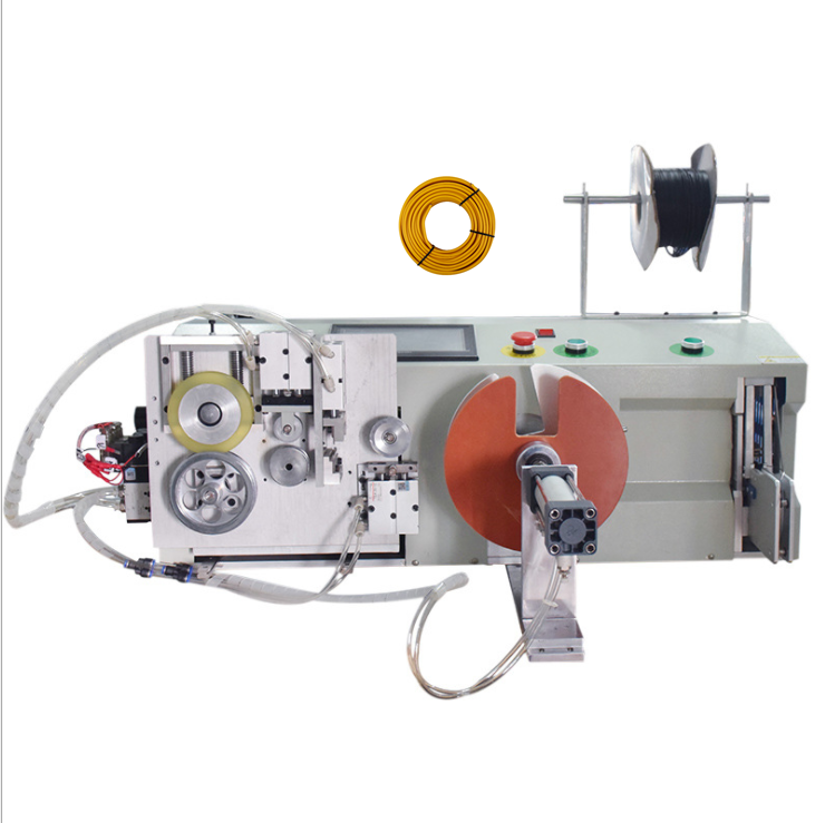 Máy cuộn,cắt và buộc dây cáp bán tự động PFL-SA-C01